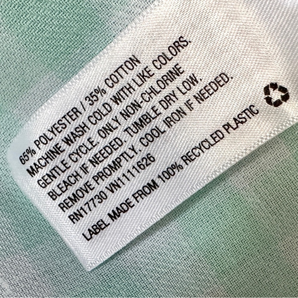 Isabel Maternity by Ingrid & Isabel Mint Green Plaid Popover Tunic Shirt Size M - Picture 8 of 8
